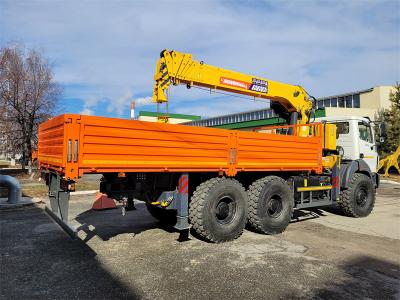 Beiben 6×6 all wheel drive boom crane truck