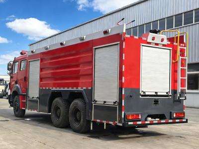 Nigeria Beiben 6×4 water foam tanker fire truck