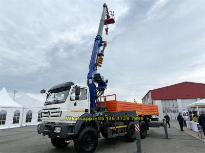 Beiben 6×6 boom truck for sale