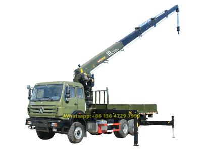 Beiben 10-wheeler 16 ton crane truck
