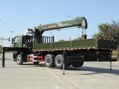 Beiben 10-wheeler 16 ton crane truck