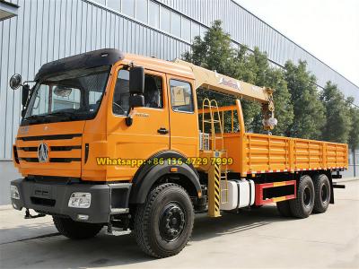Beiben 10-wheeler 8 ton crane truck