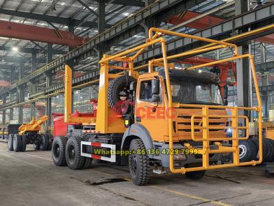 Beiben 6x6 RHD log truck