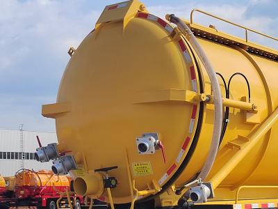 Beiben 10 wheeler vacuum suction truck