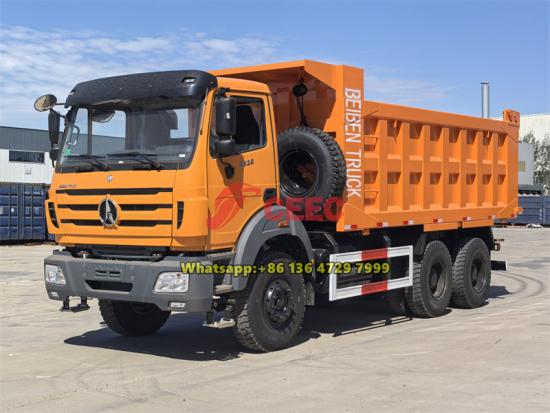 Beiben 6×4 construction tipper truck