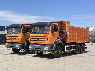 Beiben 6×4 construction tipper truck