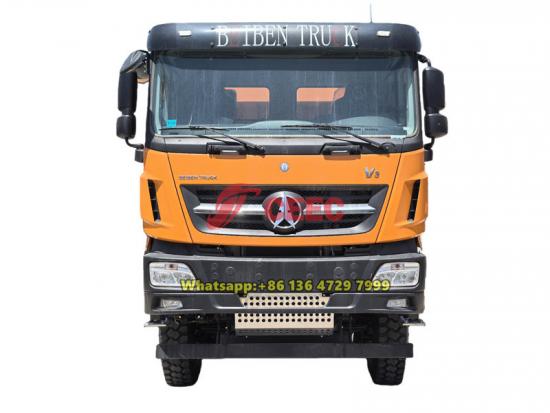 Beiben 8×4 construction tipper truck