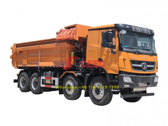 Beiben 8×4 construction tipper truck