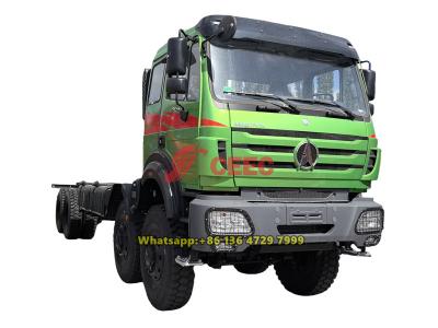 Beiben 420HP 8×8 cargo chassis