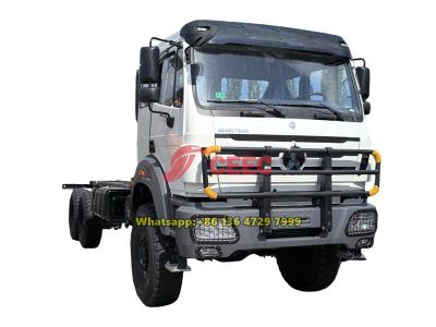 Beiben 380HP 6×6 heavy duty chassis