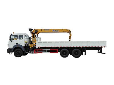 Beiben 10-wheeler 8 ton boom crane truck