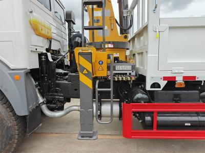 Beiben 10-wheeler 8 ton boom crane truck