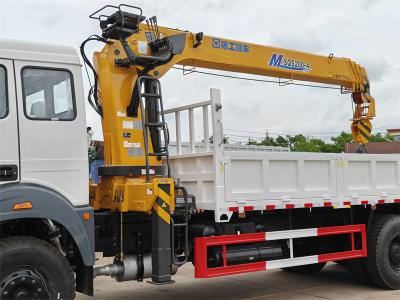 Beiben 10-wheeler 8 ton boom crane truck