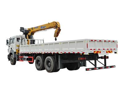 Beiben 10-wheeler 8 ton boom crane truck