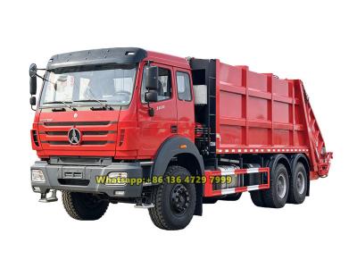 Beiben 6×4 refuse compactor truck