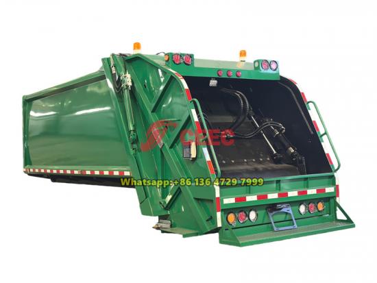 12CBM garbage compactor upper body