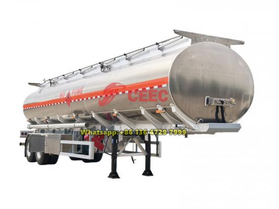 2 axles fuel tanker semi-trailer