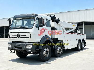 Beiben 8×4 heavy duty rotator tow truck