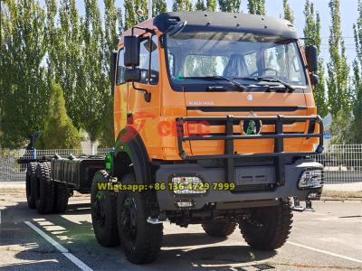 Beiben 8×8 heavy duty off-road chassis