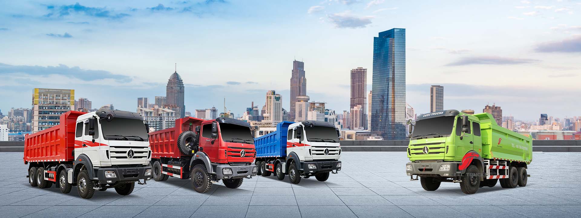 Beiben dump truck
