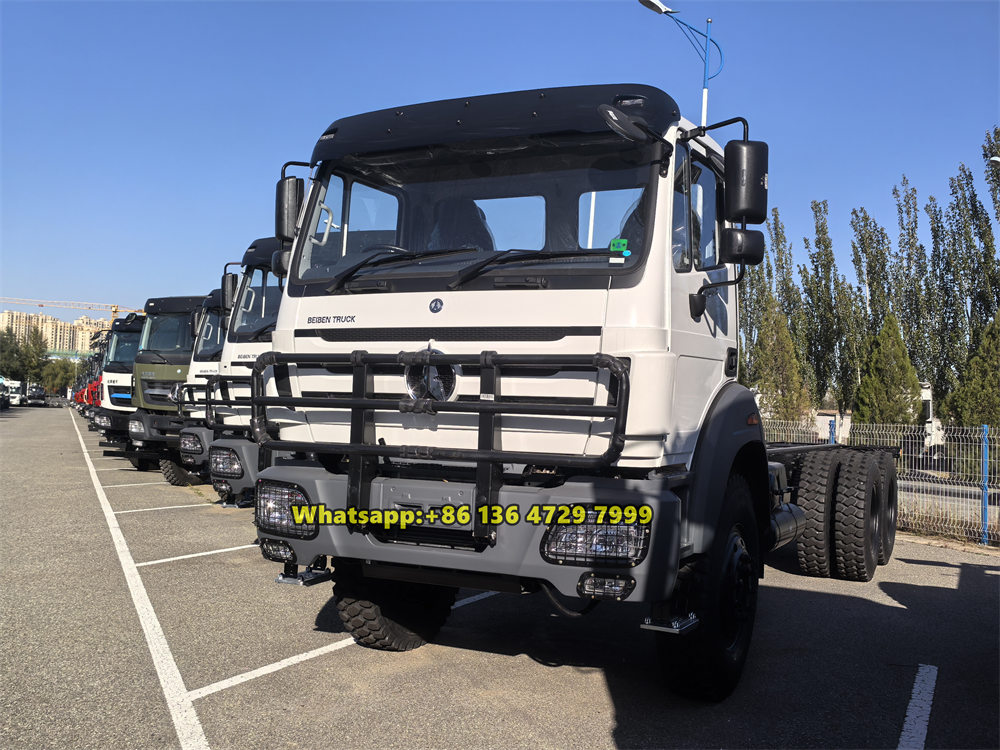 Camion cargo long Beiben 2642 avec pneu 12.00R24