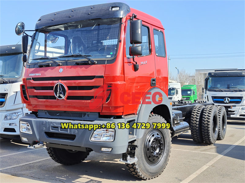 Fournisseur de camions cargo tout-terrain Beiben 2642 en Afrique