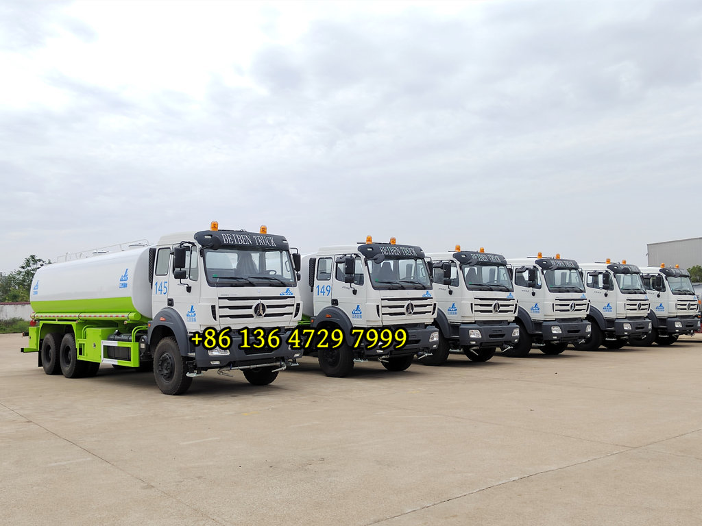Les camions-citernes Beiben 2638 deviennent le premier choix des clients congolais