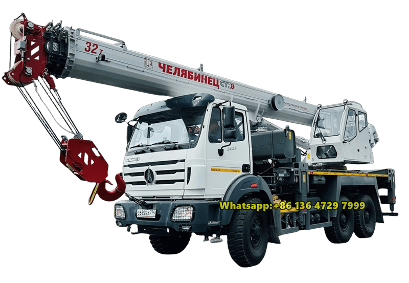 Beiben hydraulic crane truck