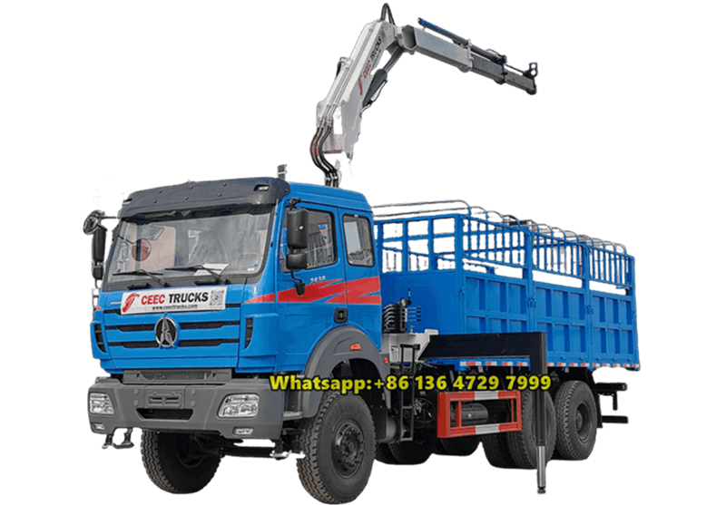 Camion-grue Beiben