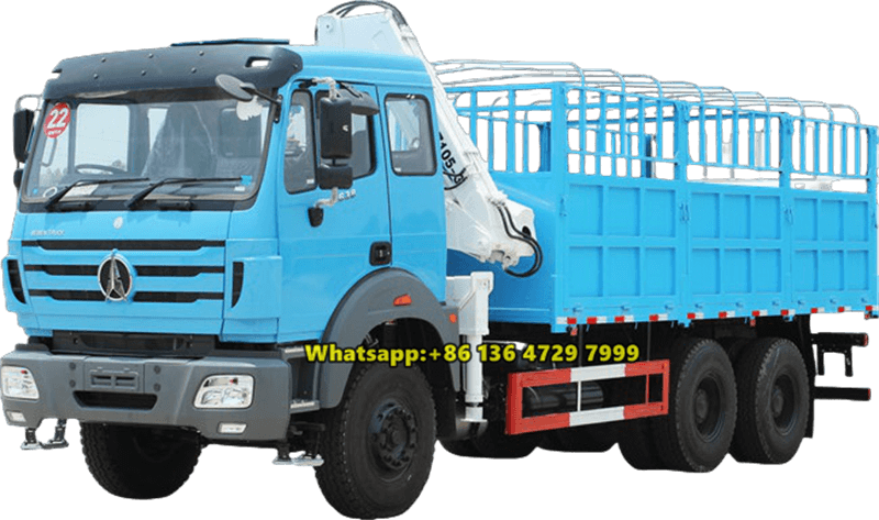 Camion-grue Beiben 6x4