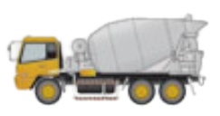 Camion malaxeur Beiben