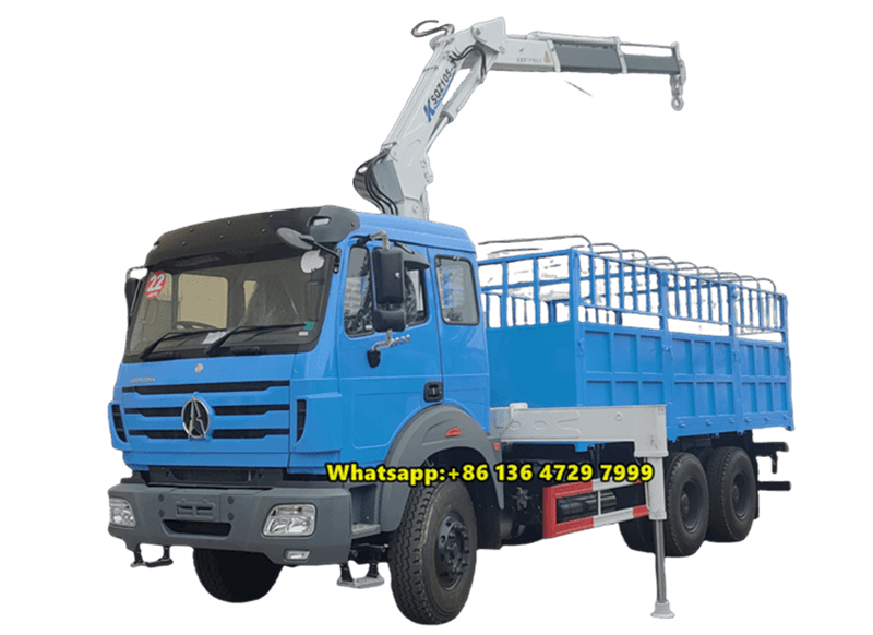 Camion-grue Beiben 6x4