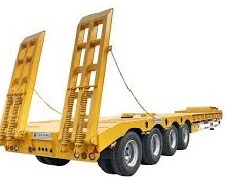 semi-remorque surbaissée