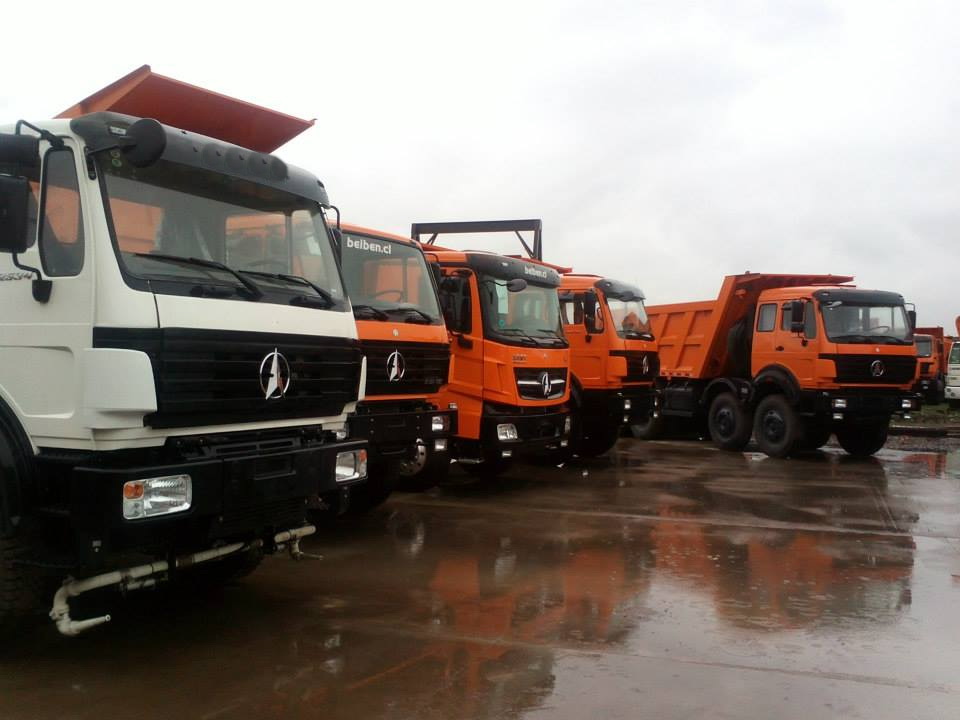 Un concessionnaire chilien signe un grand accord avec l'usine de camions Beiben