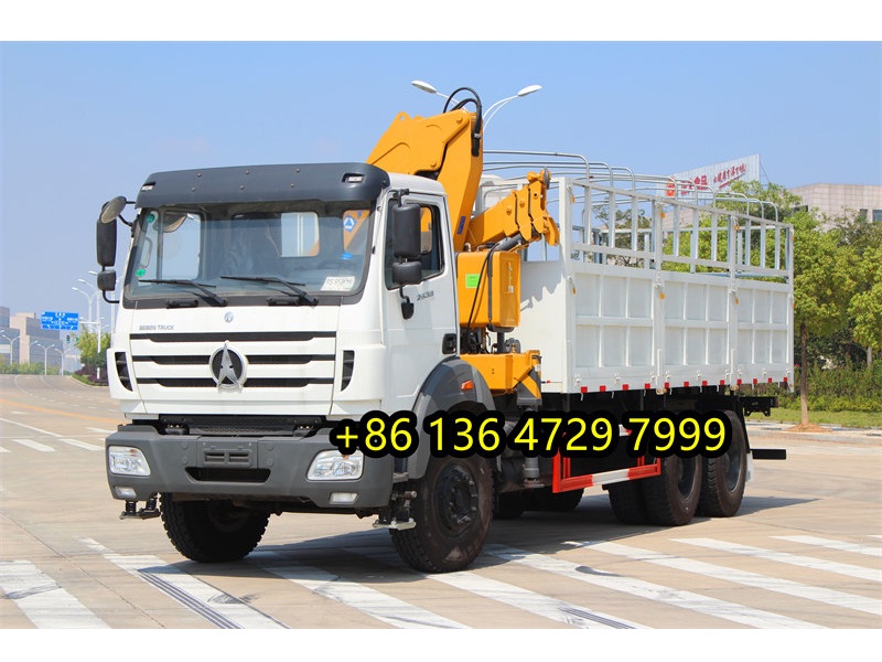 Camion Algérie beiben 2638 avec grue de 5 tonnes