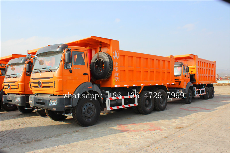 congo-18 unités beiben 2534 dumper exporté vers le port de matadi