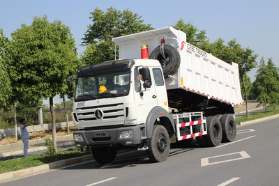Afrique Nord benz 380 Hp moteur dumper de PECO camions planter
