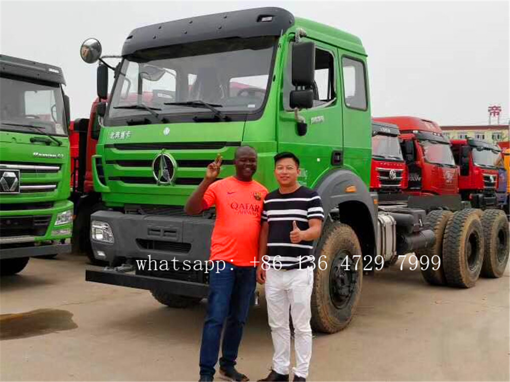 congo- beiben 2638 pièces de camions exportées