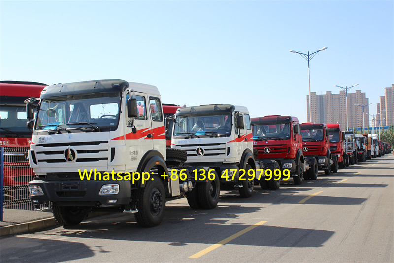 Client du Congo importer une grande quantité de camion tracteur beiben 2642