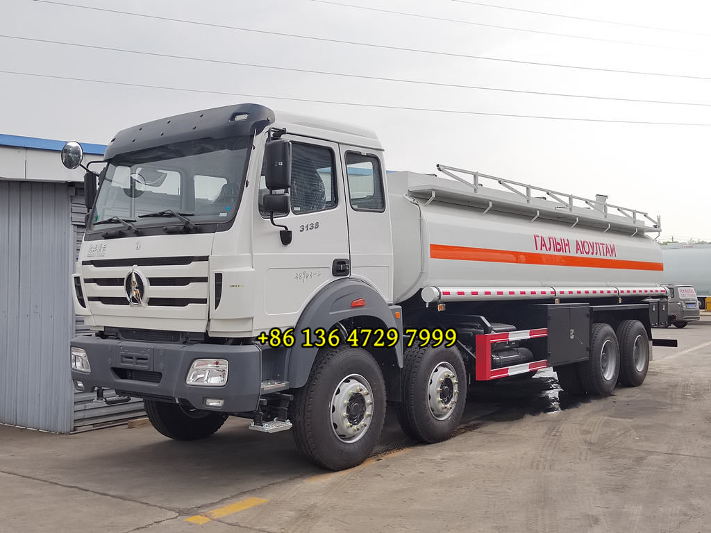 Un client du Kazakhstan commande 20 camions-citernes Beiben 3138