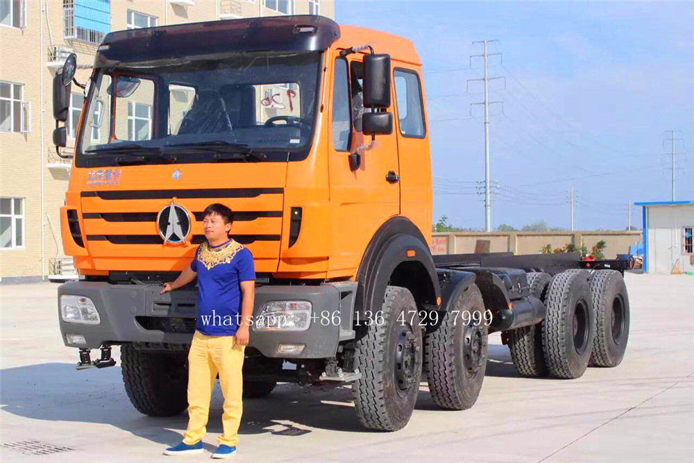 Côte d'Ivoire - 15 unités de châssis de camion Beiben 8×4 sont exportées