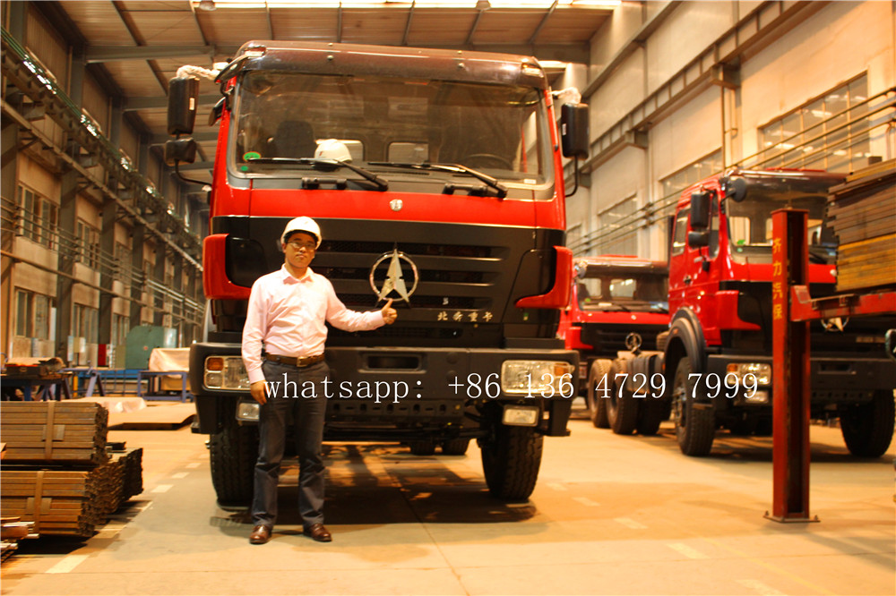 CONGO -10 unités de camions tracteurs beiben 2538 sont exportées