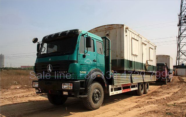 Camion de cargaison Beiben 20 T utilisée en Éthiopie, addis-Abeba. 