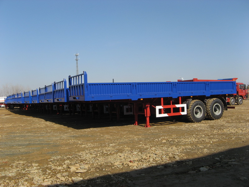 Ghana--30 semi-remorque de cargaison suspension 60 unités T lourds bogie sont sucefully exporté