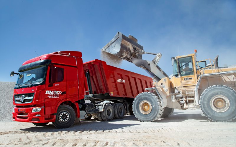 Liban client commande beiben V3 tracteur camions et benne Semi-remorque